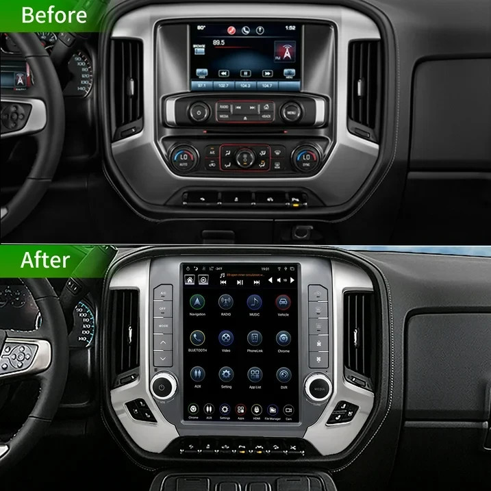 Linkswell GEN4 Android Car Stereo Radio For 2014-2019 CHEVY SILVERADO GMC SIERRA