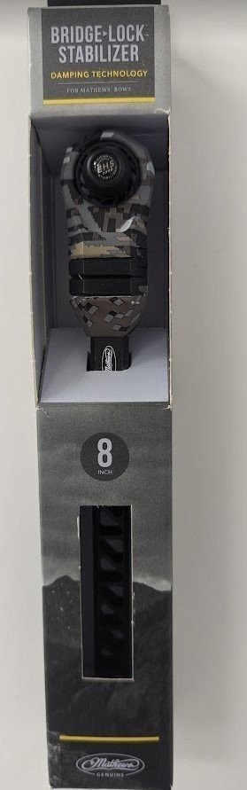 Mathews Bridge-Lock Bow Stabilizer - 8" Bridge Lock - Optifade Elevated II