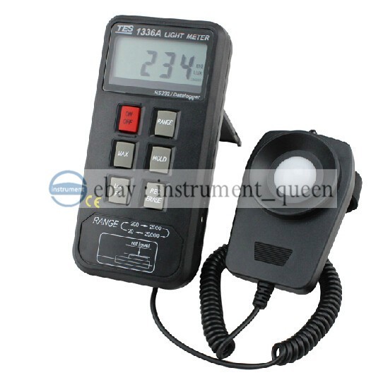 TES-1336A Datalogging Light Meter (USB), 20/200/2000/20000 Lux !!NEW!!