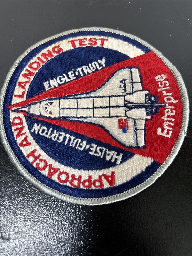 APPROACH AND LANDING TEST Patch Enterprise Space Shuttle