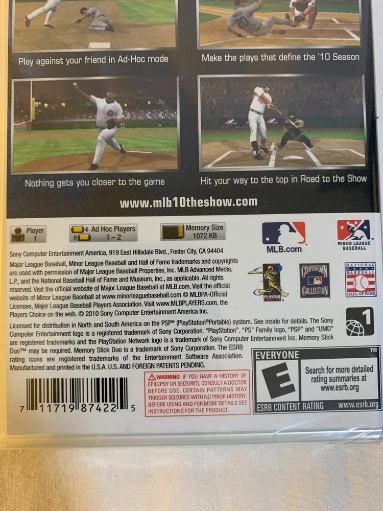 PSP MLB 10: The Show