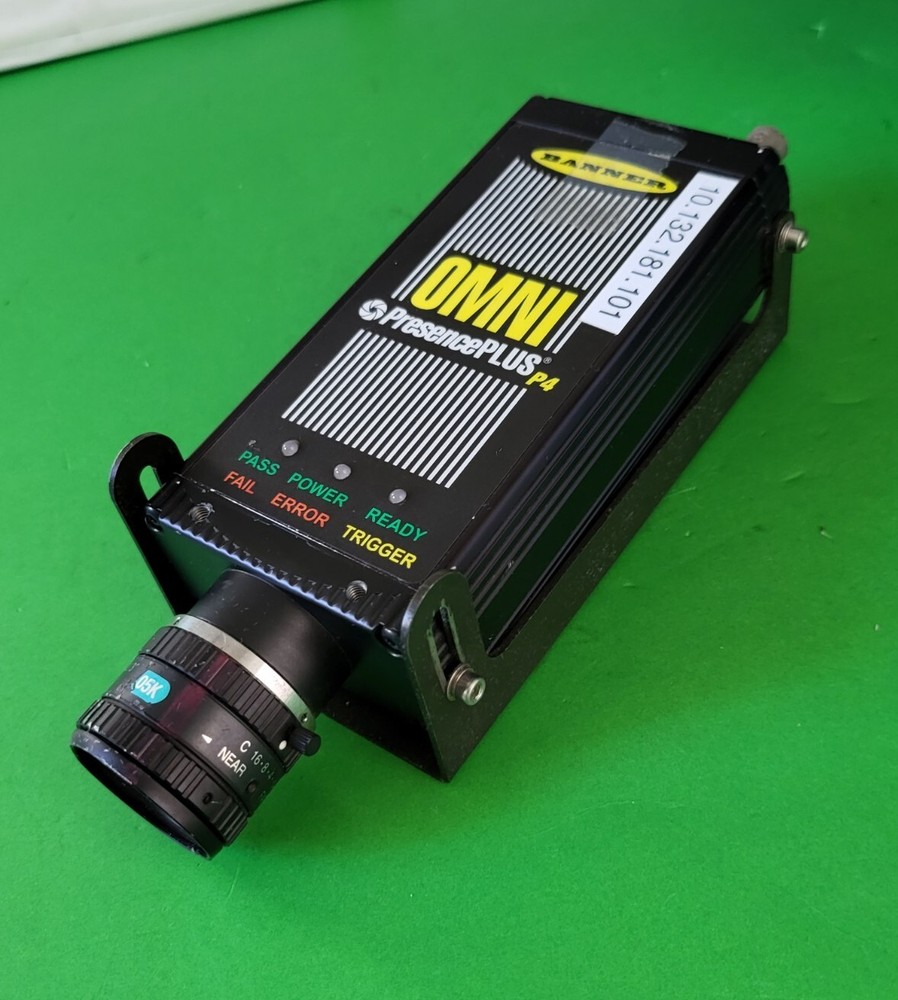 Banner OMNI Presence PLUS P4 vision system.