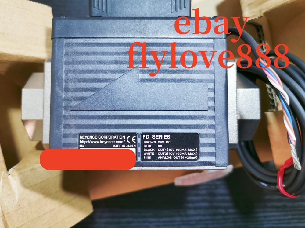 KEYENCE FD-83 Liquid flow meter brand new DHL