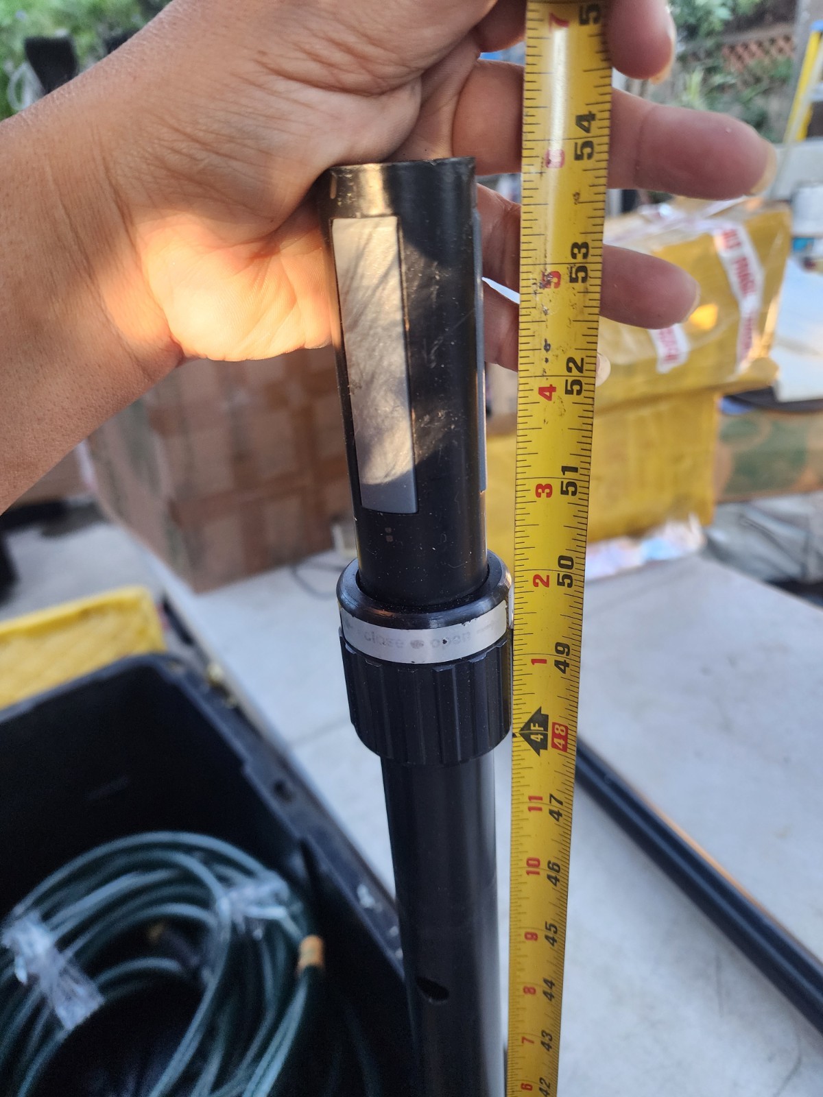 2-DAS DAS-TSP-1 Branded Telescoping Steel Ring Lock Subwoofer Speaker Poles Used