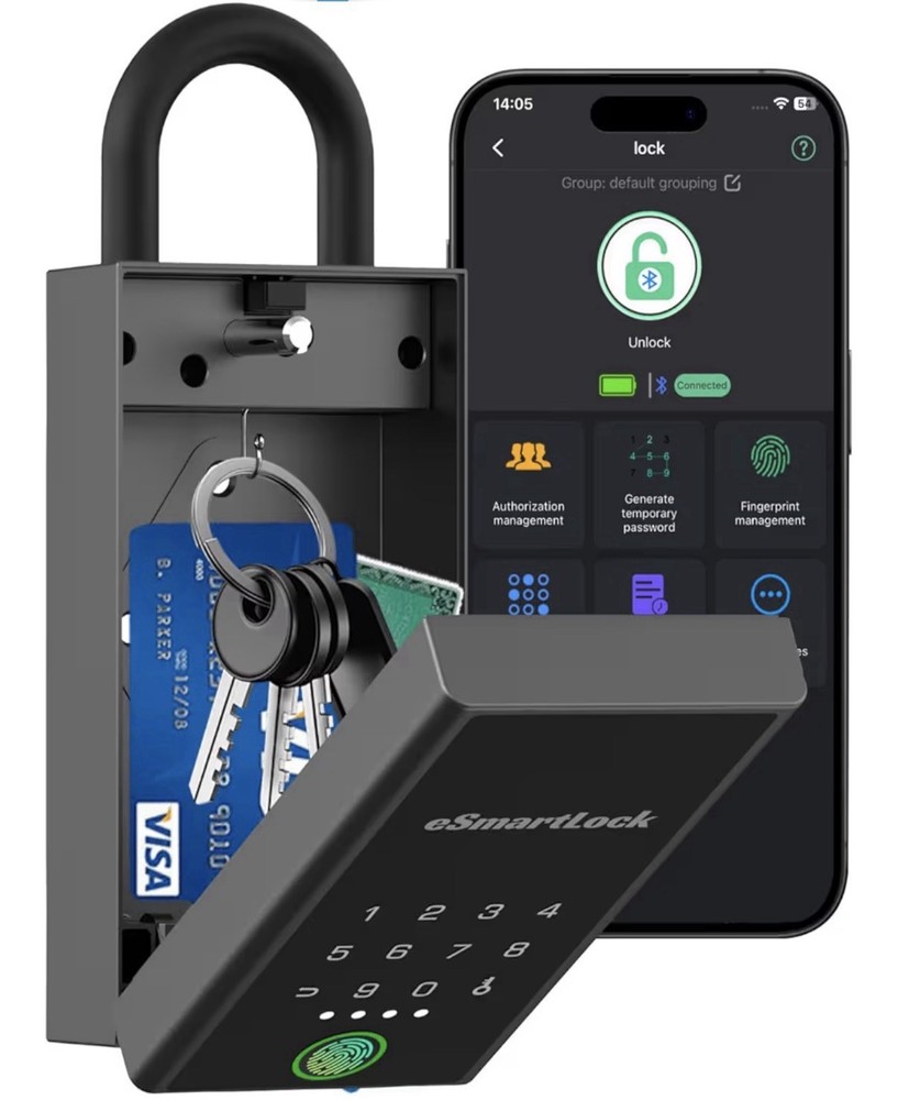 smart key lock box safe