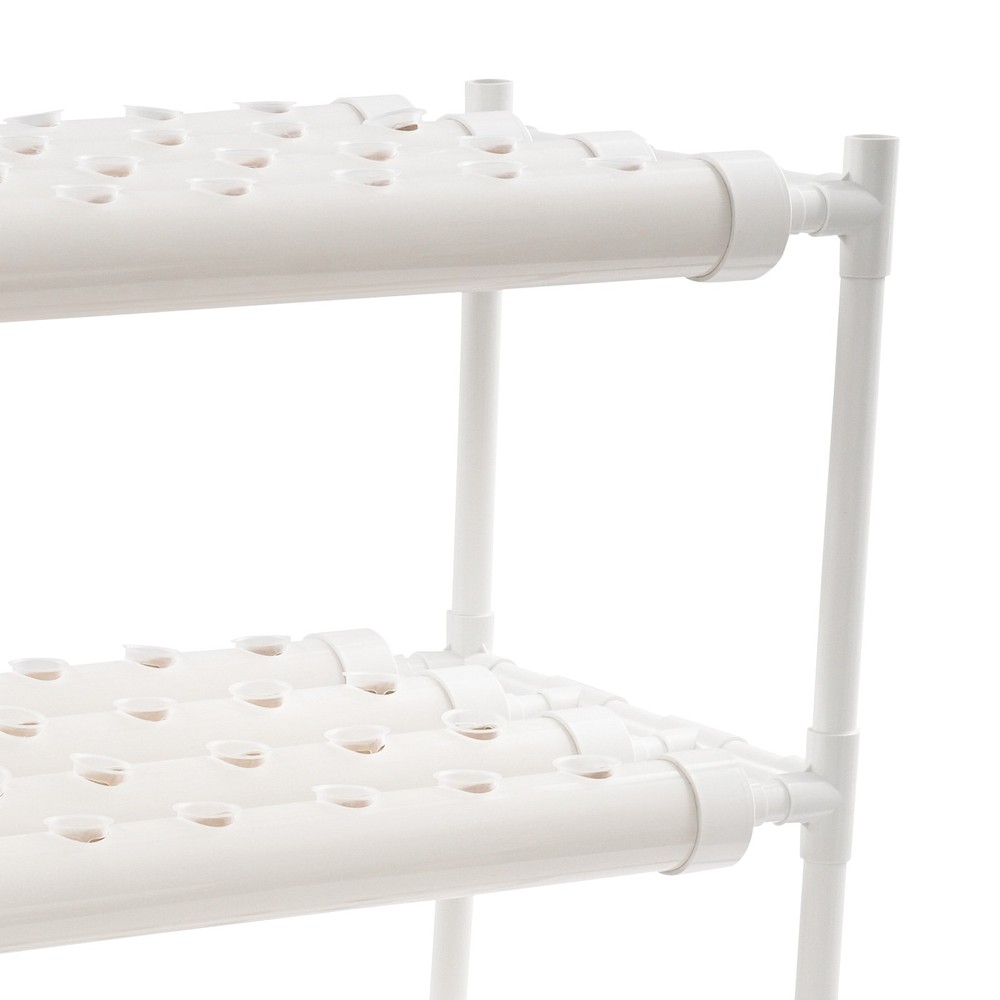 108-Hole Hydroponic Growing Kit Vertical Hydroponics Growing System for Balcony