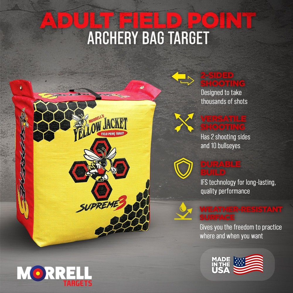 Morrell Yellow Jacket Bag Target for Archery & Crossbows