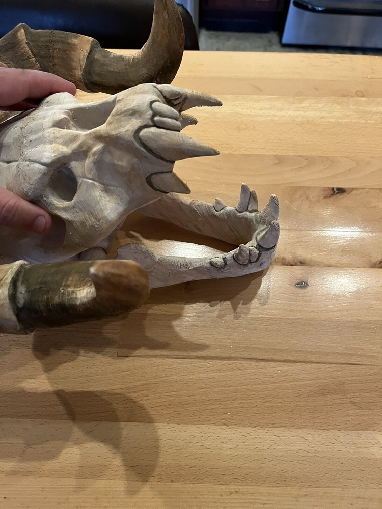 Deathclaw Skull From Fallout Handmade 11” Version