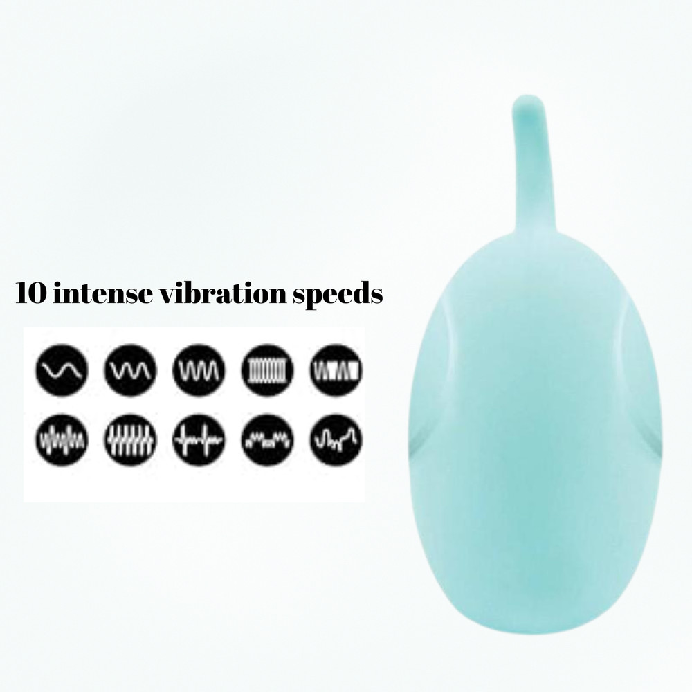 Rechargeable Powerful Vibrating Stimulator with Trunks Vibrator Orgasm Teaser
