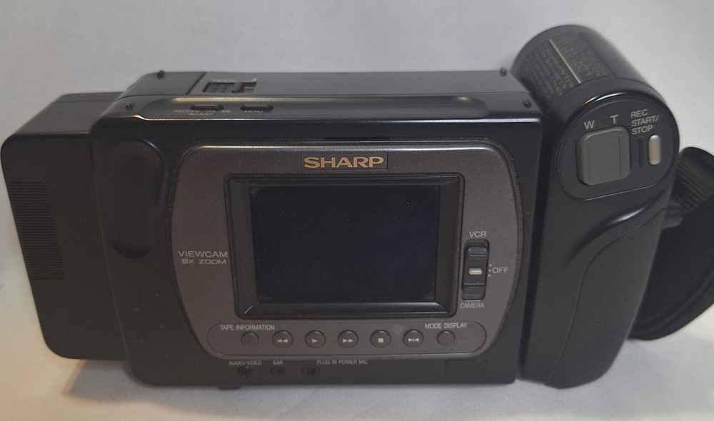 Sharp Viewcam VL-E36U 8mm Video Camcorder Recorder Japan Untested