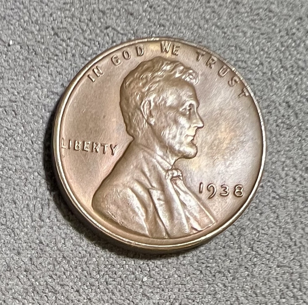 1938-P LINCOLN WHEAT CENT UNC **FREE SHIPPING**