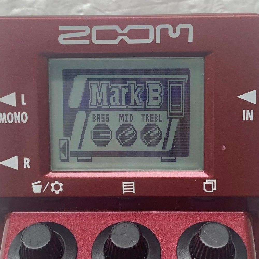 ZOOM MS-60B bass effector