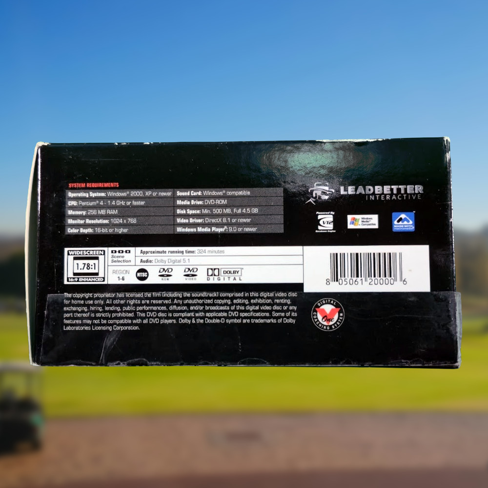 Leadbetter Interactive: The Modern Golf Swing 5-Disc DVD Set + Swing Analysis