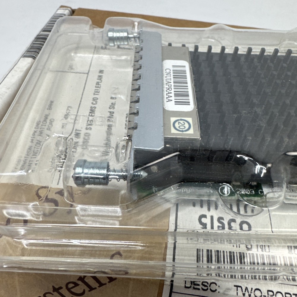 Cisco VIC2-4FXO 4-Port Digital Voice Interface Card Universal Network Module