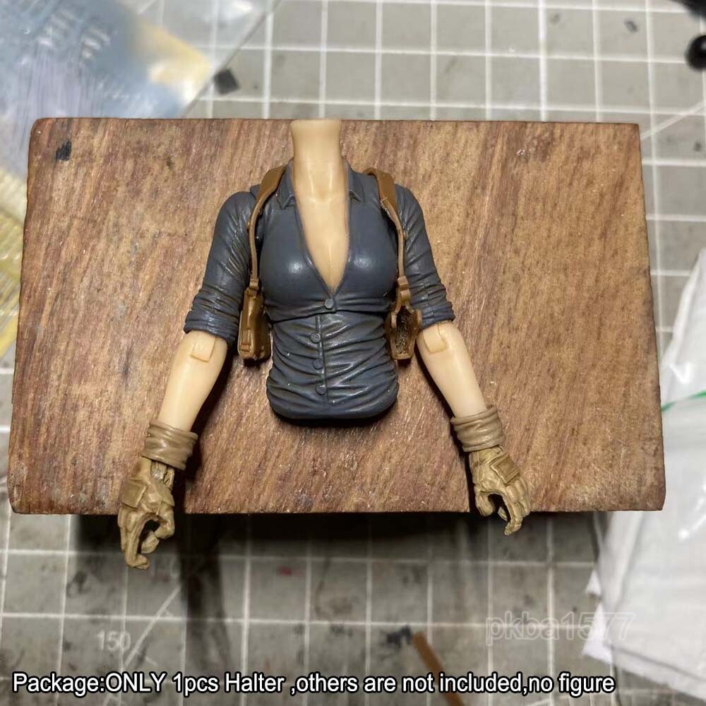 1/18 Scale Weapon Handgun Holder Backstrap Body Halter for 3.75" Aciton Figure