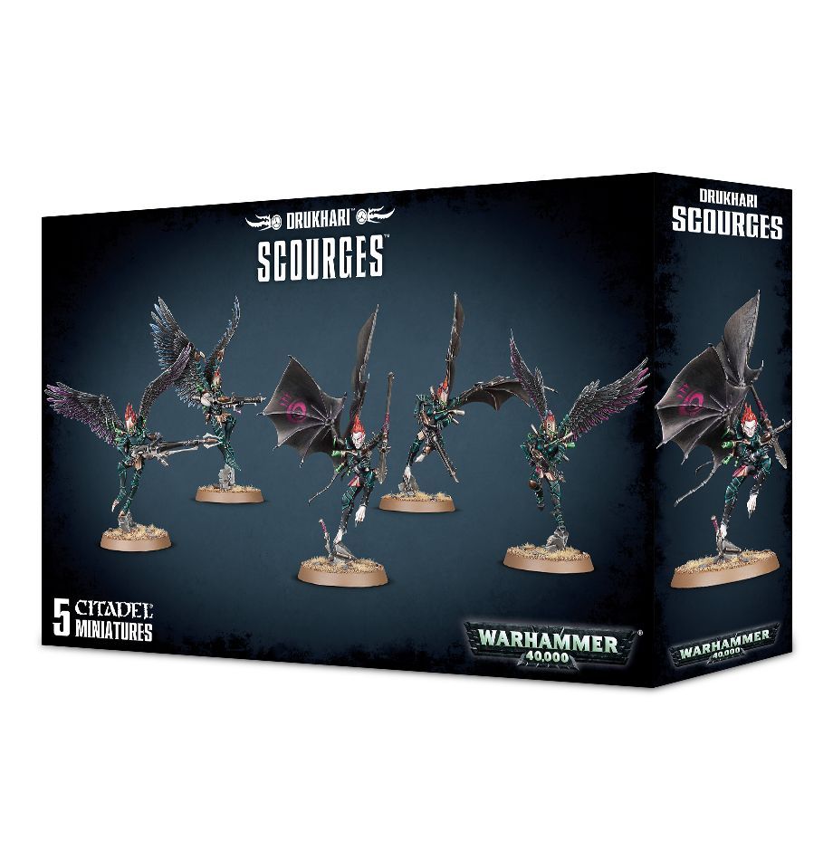 Scourges Drukhari Dark Eldar Warhammer 40K NIB