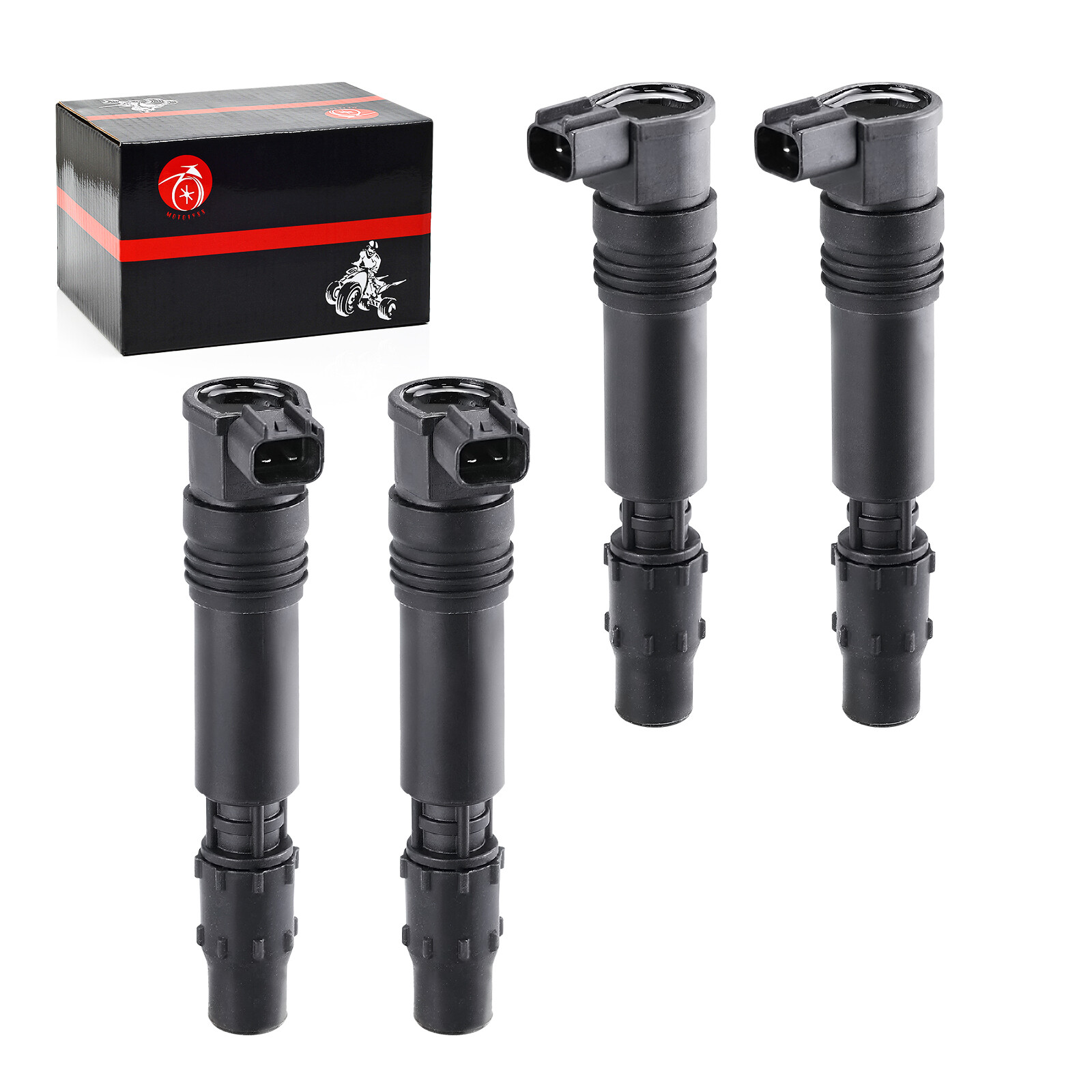 4pcs Ignition Coils For Honda CBR600F4 CBR600F4i CBR954RR CBR929RR 1999 - 2006