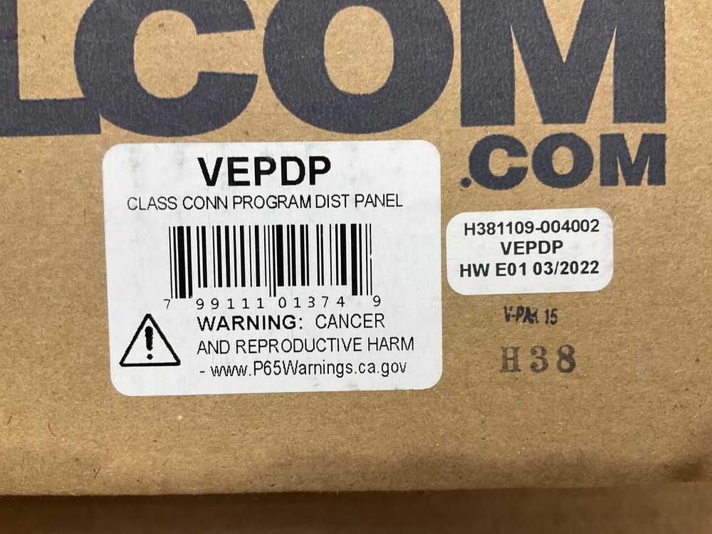 Valcom Program Distribution Panel VEPDP ✅❤️✅❤️✅ New! Open Box!