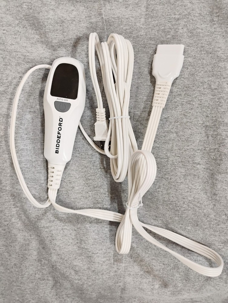 BIDDEFORD OWF44-PJ Electric Blanket 4-Prong Controller Remote Control, NOB