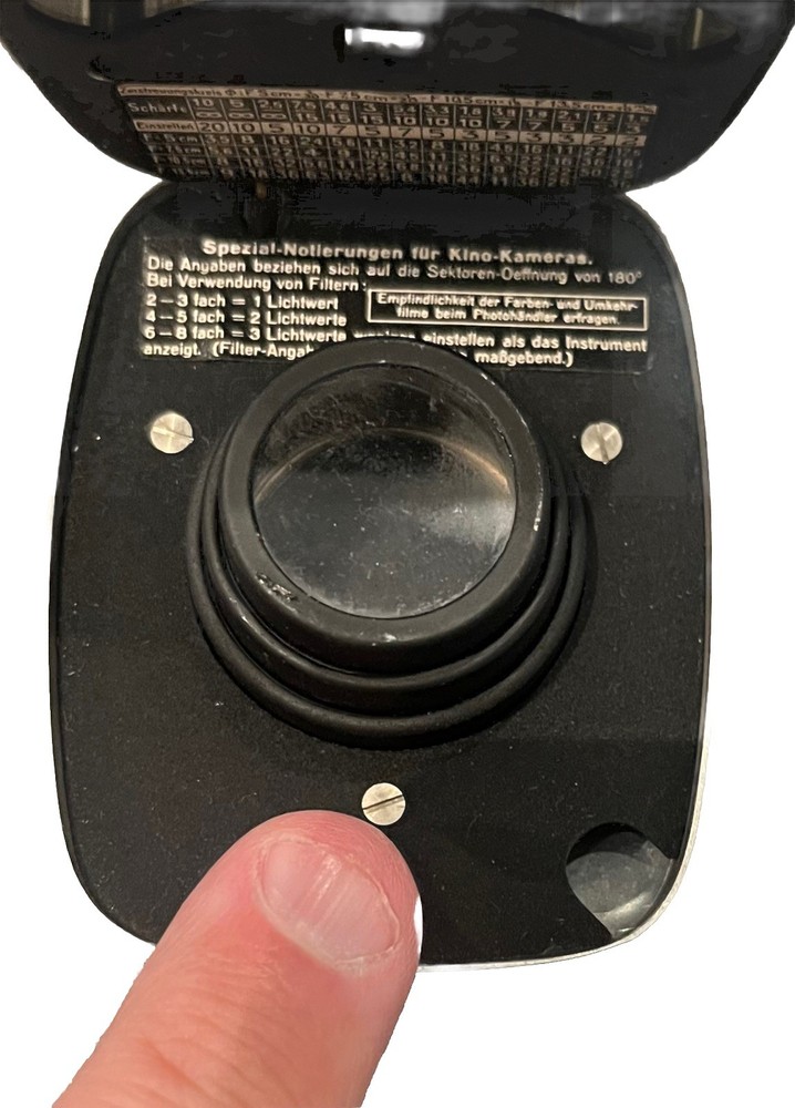 Electro Bewi Bertram Standard Light Meter & Case 1945 Germany Photography Camera
