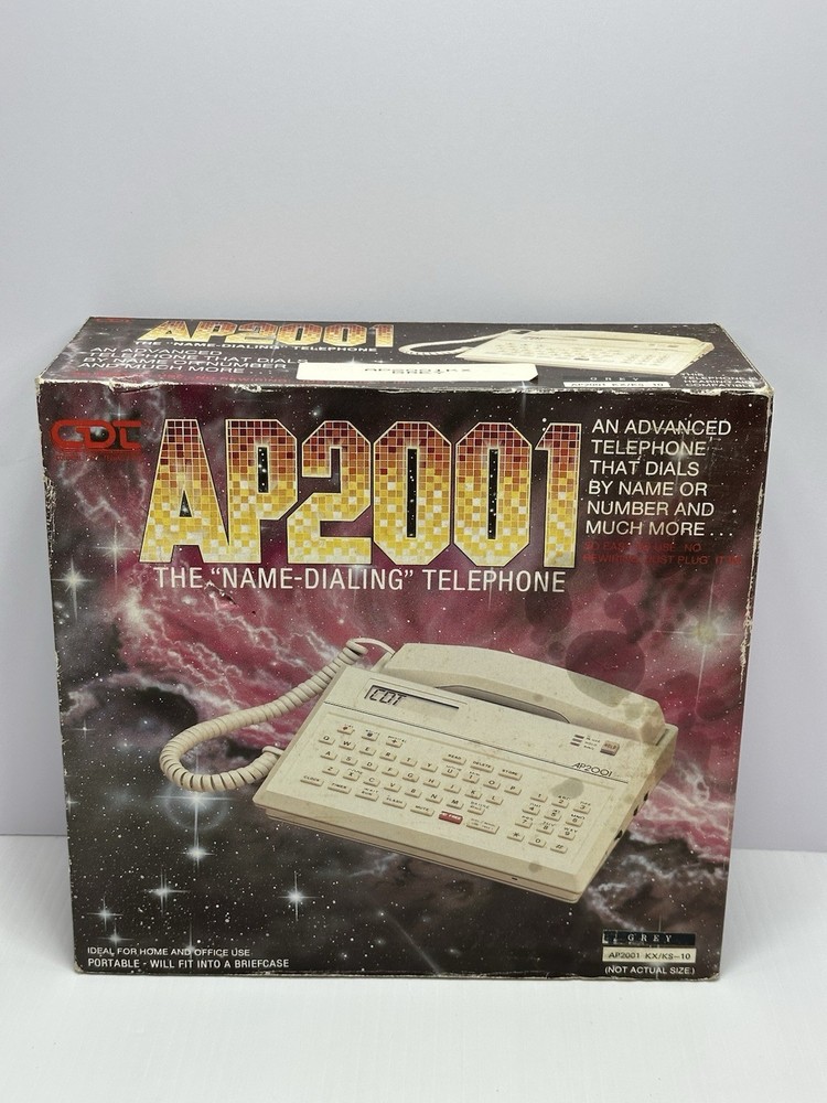 VTG CDT AP20021 Name Dialing Telephone Alphanumeric Computerized Office Phone
