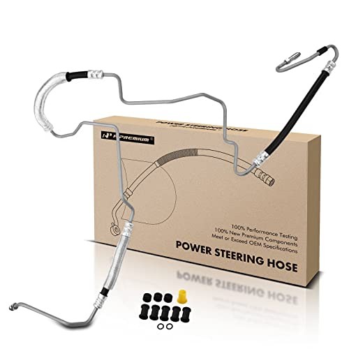 Power Steering Pressure Hose Line Assembly Compatible with Dodge Grand