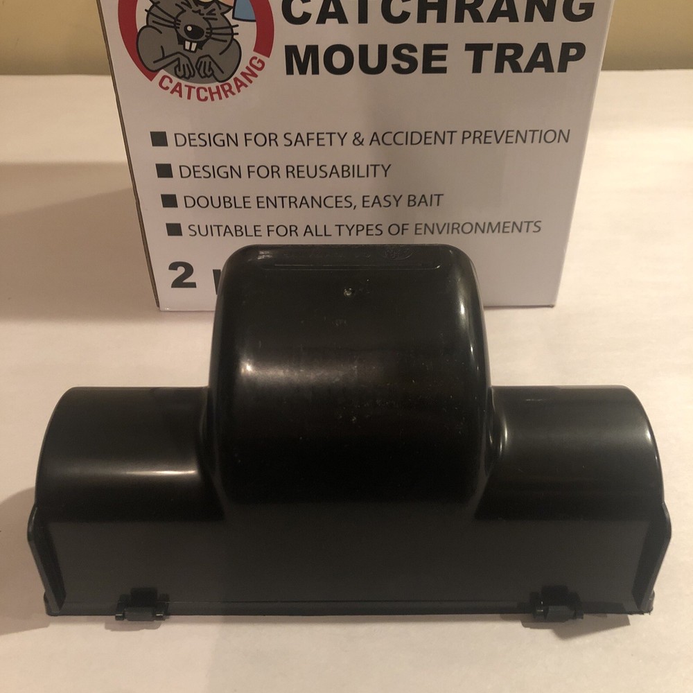 Catchrang Mouse Trap 2 Pack Large Sturdy Multi-Catch Mouse Trap