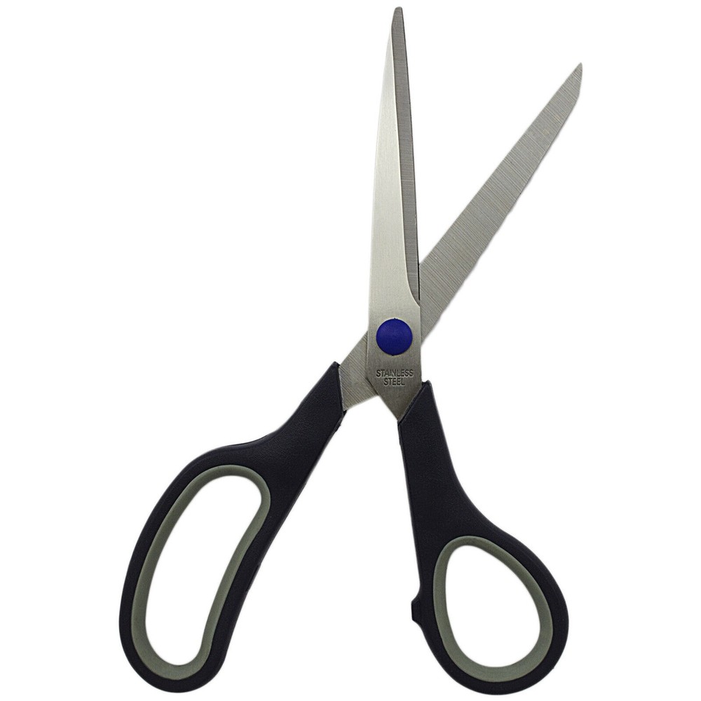 5 Piece Stainless Scissors Set Soft-grip Handle for School Office Multipurpose