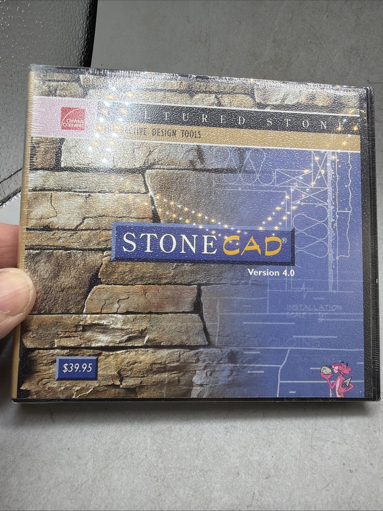 Stone Cad Version 4.0Cultured Stone Interactive Design Tools New Sealed
