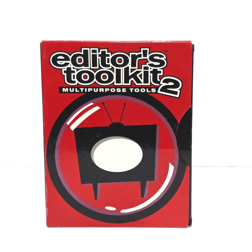 Digital Juice Editor's Toolkit 2: Multipurpose Tools Video Graphics Library DVD