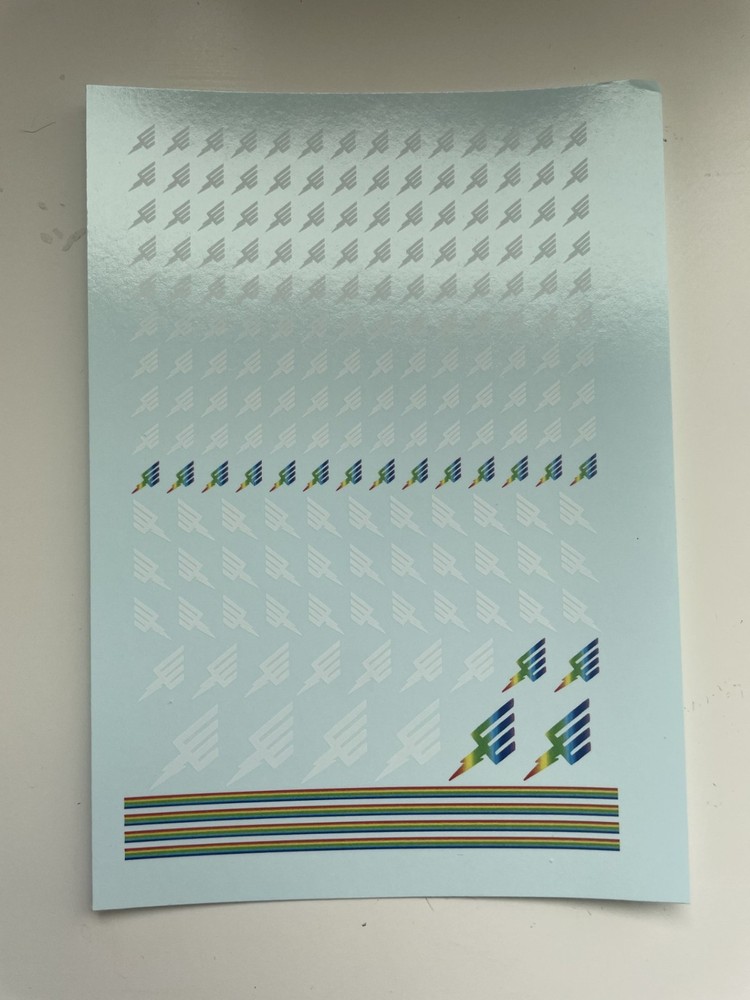 Rainbow Warriors Custom Transfer Sheet A6