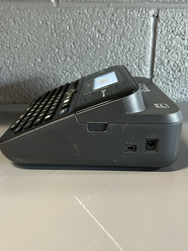 Brother Printer PTD600 PC Connectible Label Maker - Black