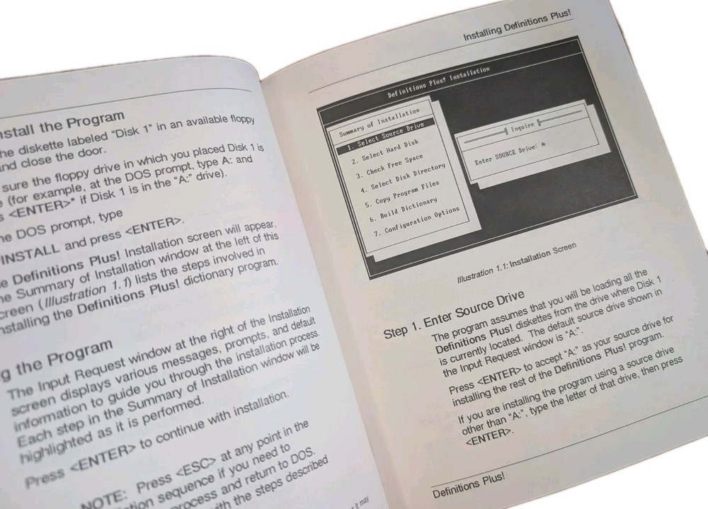 American Heritage Dictionary Electronic Version 5 1/4" Floppy Disk WordScience