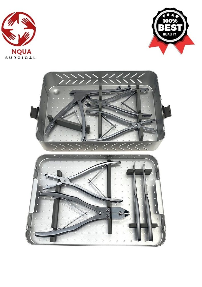 Orthopedic Rib Plate Instruments Set – Trauma Surgery Tools A+ Quality