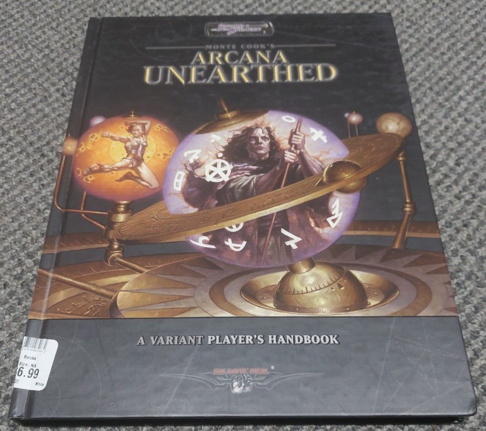 Monte Cook's Arcana Unearthed - D20 D&D - Sword & Sorcery