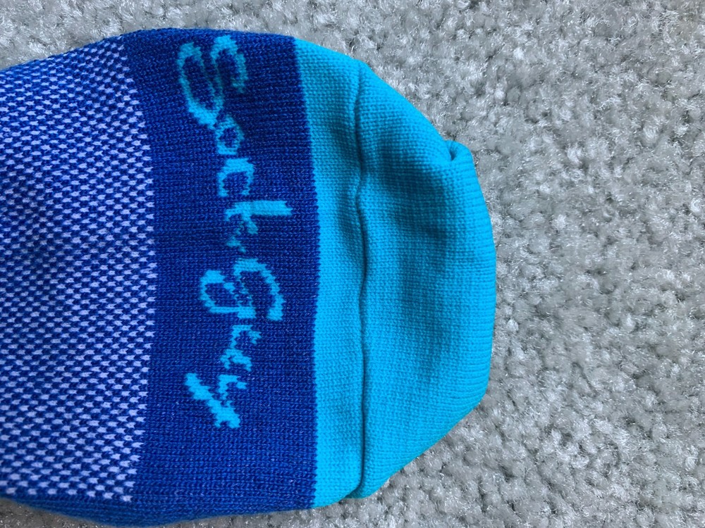 NWT SockGuy Cape Cod Socks - 3 inch, Blue, Large/X-Large