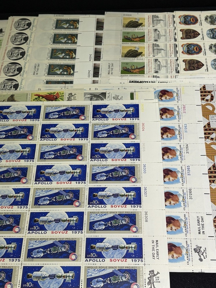 $115+ Face Value U.S Postage Stamps Sheets Low Denominations