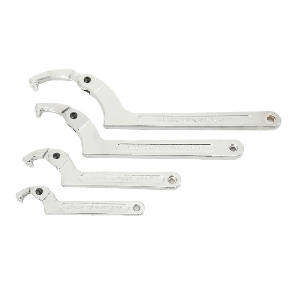 Adjustable Spanner Hook Wrench for Hydraulic Ram Cylinder Mechanical Machine