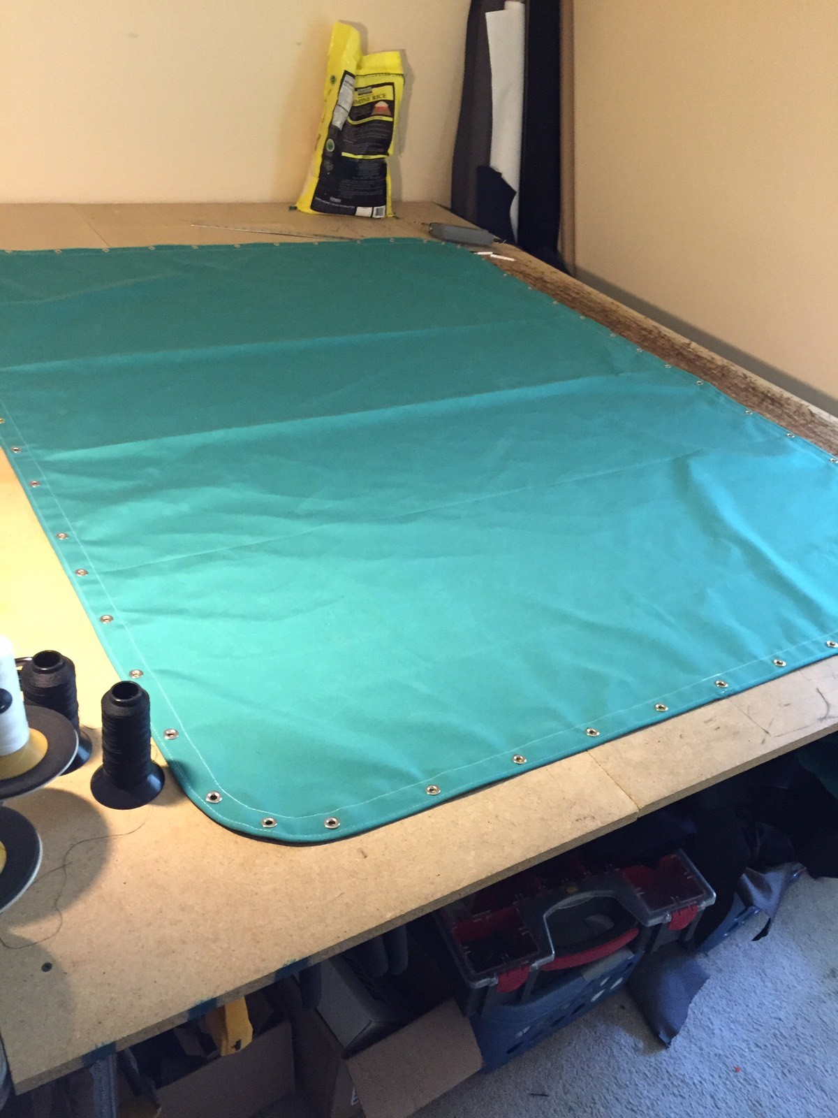 custom made Boat sunbrella replacement T-top canvas