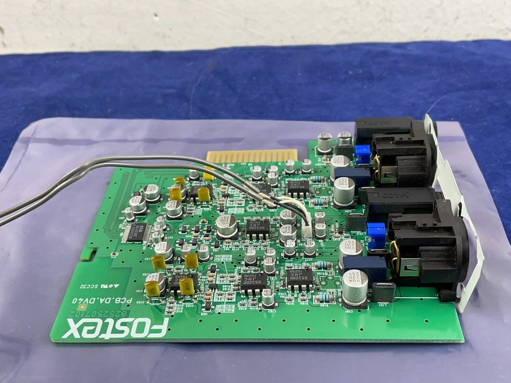 Fostex DV40 DVD Master Recorder Replacement input card 8252507102