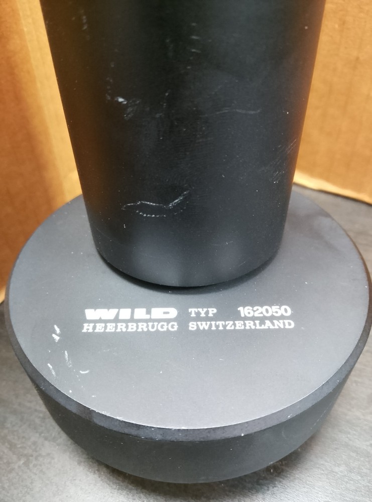 VINTAGE TWO COMPONENTS OPTICAL FOR STEREO MICROSCOPES BY WILD HEERBRUGG