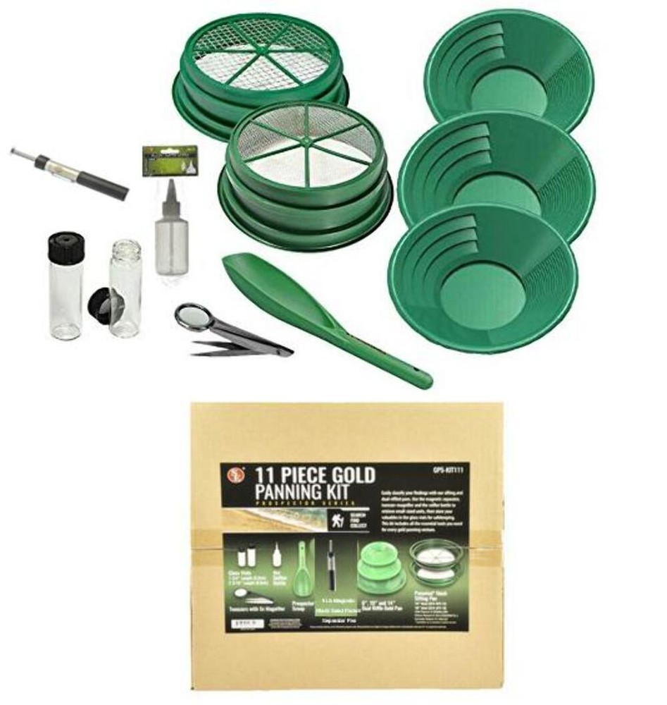 11 Piece Gold Panning Kit