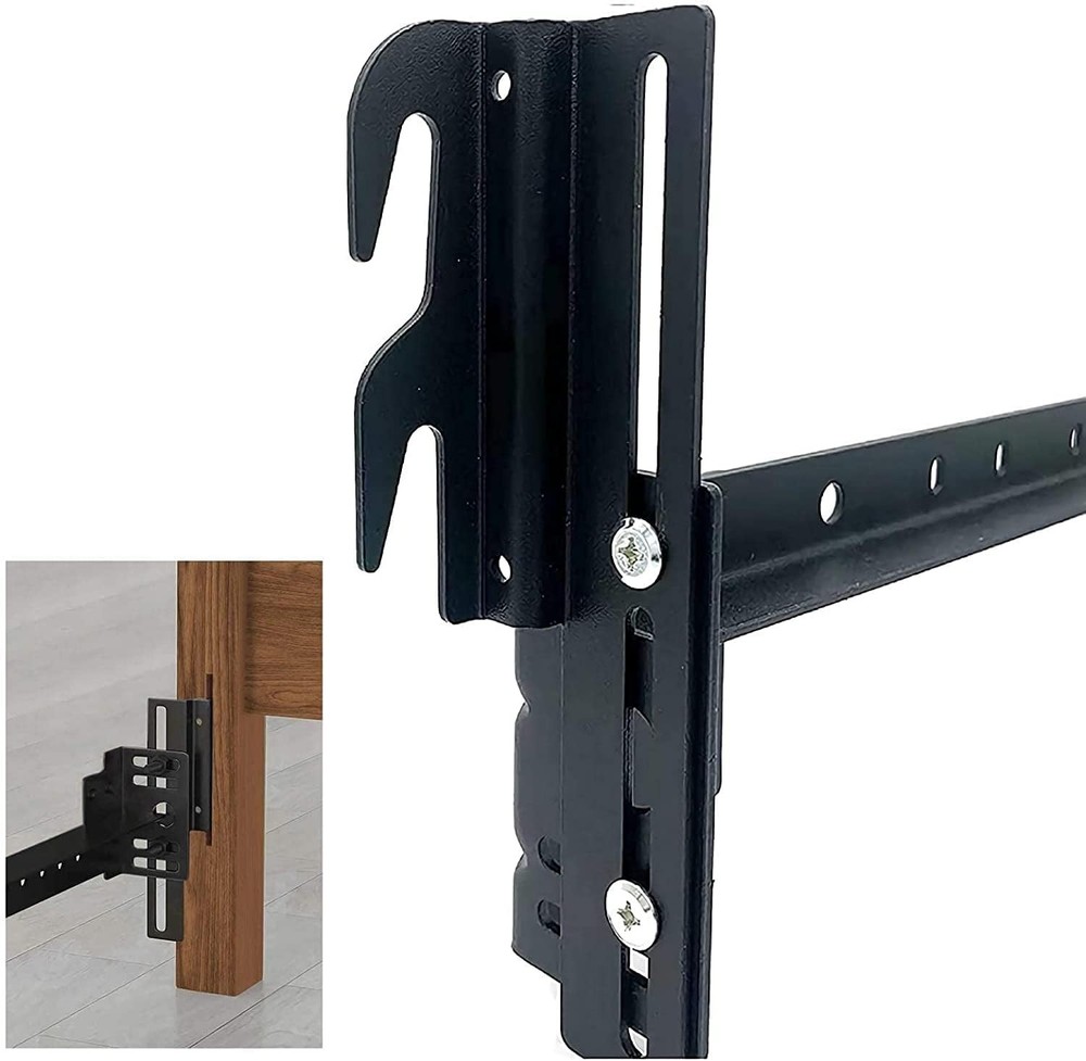 2Pcs #711 Bolt-On to Hook-On Bed Frame Conversion Brackets