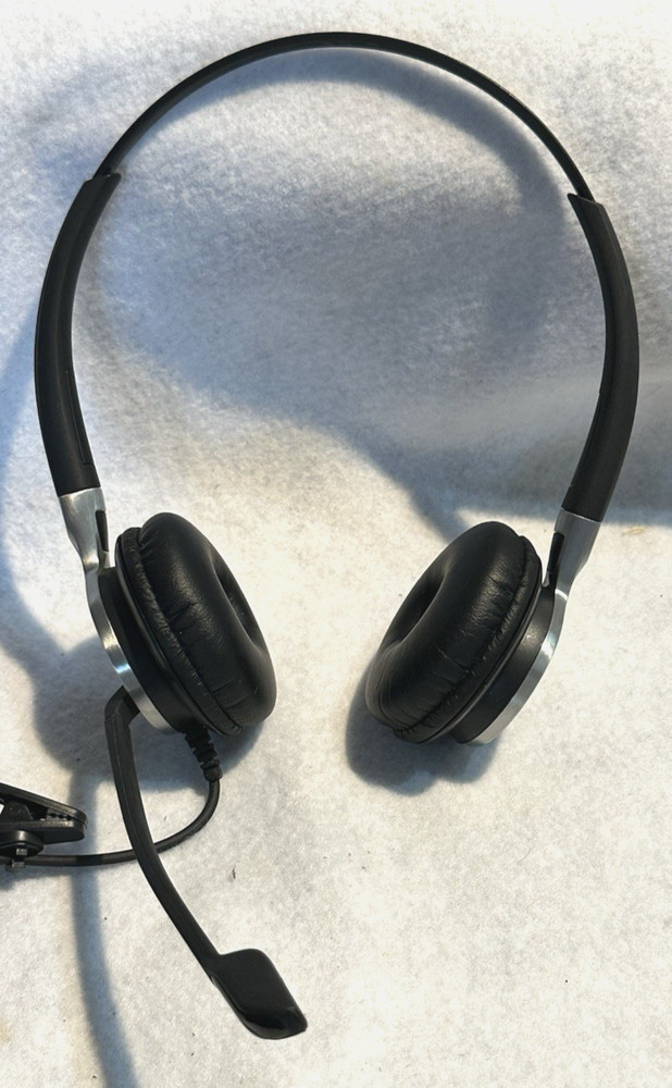 Sennheiser SC9 / SC 660 USB Headband Headset w Soft Case Tested & Working
