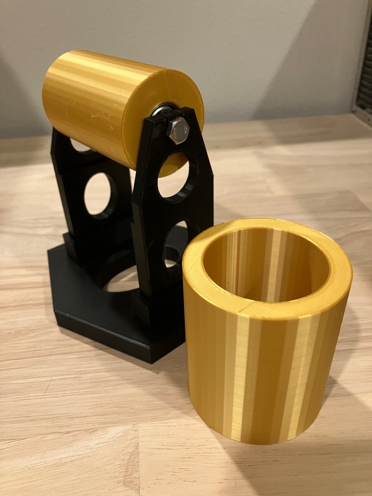 3D Printer Filament Spool Roller Holder Custom Design * Multiple Color Options *