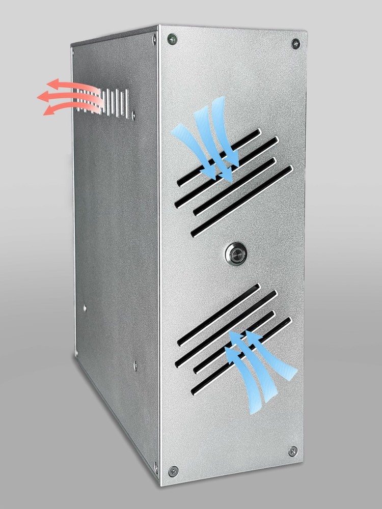 Small Form Factor SFF PC Case - Vector Designs - The Industrial Mini ITX Gaming