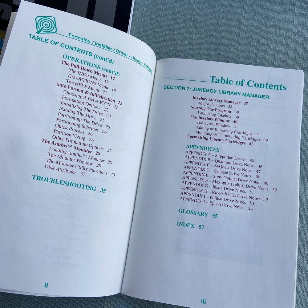 Computer Software Drivers CD Rom Pinnacle Micro RCD PC Anubis Caere Omnitype Aba