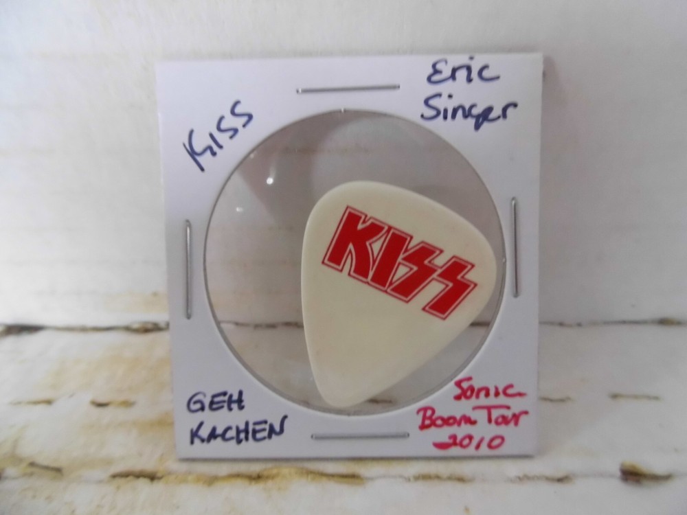 KISS "ERIC SINGER" 2010 GUITAR PICK~READ DESCRIPTION #14~5