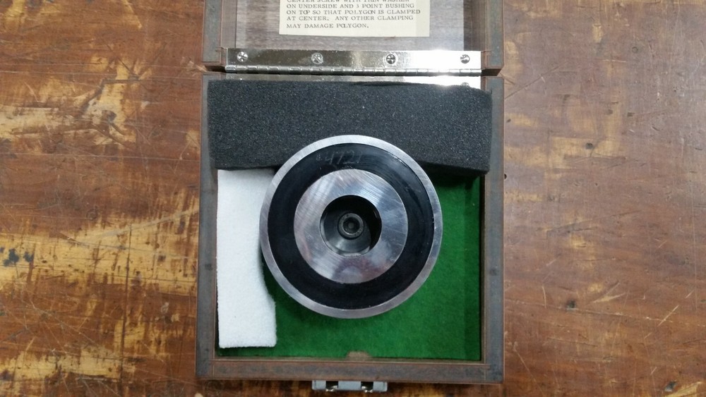 Starrett Webber. Model 8-Side optical polygon mirror. Code CROBLOX.