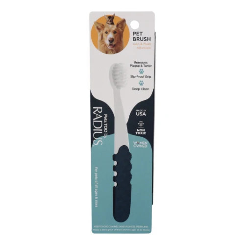 Pet Toothbrush Lush & Plush 1 Count  by Radius